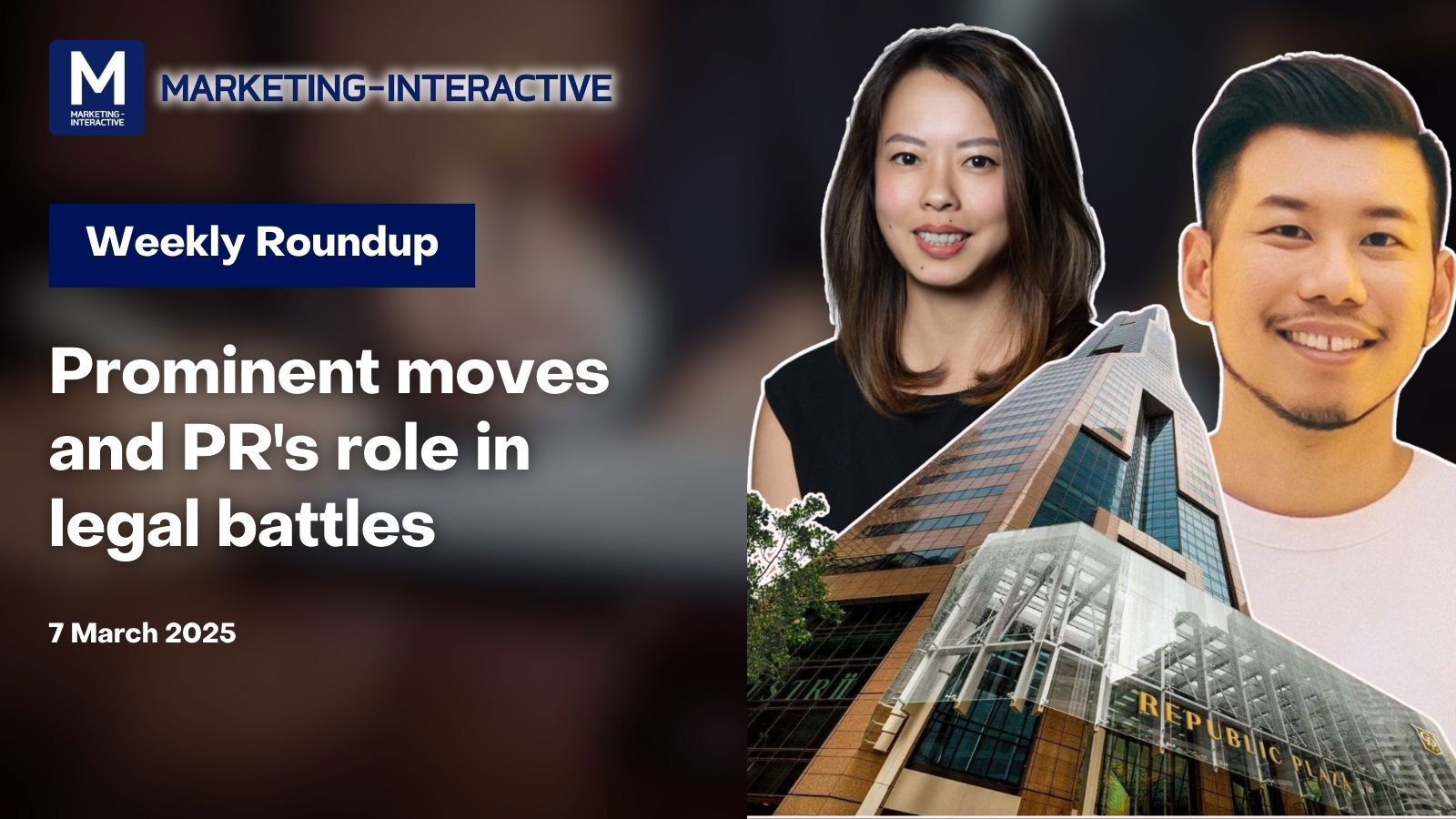 Weekly roundup: Prominent moves and PR's role in legal battles